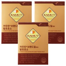 뉴트리 카무트 브랜드밀 함유 발효효소 30p, 60g, 3개