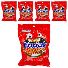 GEMEZ Enaak 韓式小雞麵 辣味 3包, 84g, 5袋