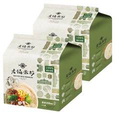 老鍋米粉 蔬食風味湯米粉 4包Set, 100%純米米粉, 240g, 2袋