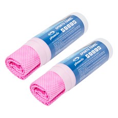 Phoenix 濕式運動毛巾, 粉紅色, 2個