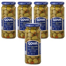 GOYA 醃漬曼薩尼亞綠橄欖, 344g, 5個