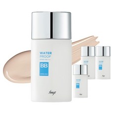 THE FACE SHOP 菲詩小舖 fmgt防水BB霜 SPF50+ PA++++, V201 Apricot Beige, 50ml, 4罐