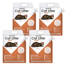Tamsaa 貓砂 普通顆粒型 無香, 4kg, 8kg, 4袋