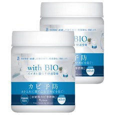 BE BIO with BIO浴室專用防黴劑 天然成分 輕鬆使用, 100g, 2罐