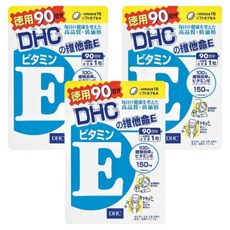DHC 台灣公司貨 維他命E 90日份, 90顆, 30.6g, 3包, 340mg