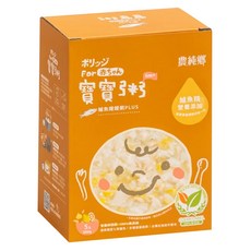 農純鄉 鱸魚暖暖粥PLUS 6個月以上 5包, 1kg, 1盒