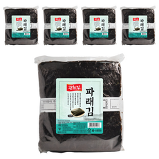 廣川海苔 生青海苔 100片入, 150g, 5包
