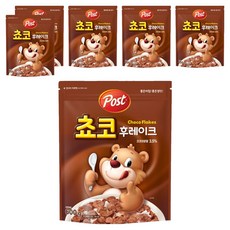 포스트 쵸코후레이크 시리얼, 600g, 6개