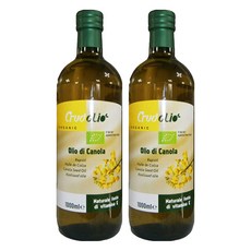 Crudolio 芥花籽油, 1L, 2個