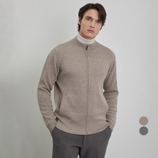 INDIAN 男士側邊口袋拉鍊開襟衫 MIUBC5W9366