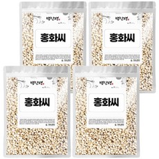 백장생 홍화씨, 600g, 4개