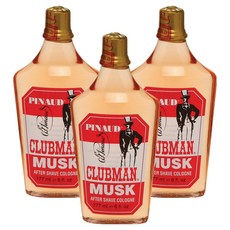 Clubman Pinod Musk 須後水古龍水, 177ml, 3個
