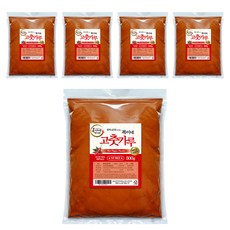 BokineMeokgeori 醬料用越南辣椒粉, 500g, 5個