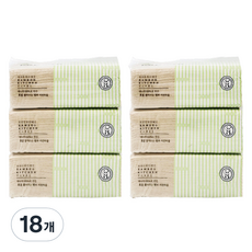 竹製廚房毛巾, 100張, 18包