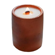 Smell Lemongrass 大豆香氛蠟燭 90g 100%大豆蠟與精油, 百合, 1罐