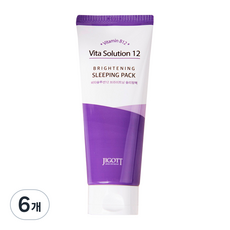 JIGOTT 維他命深層護理亮白晚安面膜, 6個, 180ml