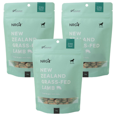 NRG+ 原味覺醒 犬用原肉凍乾生食餐 新西蘭草飼羊肉 無穀物, 放牧羊, 50g, 3包