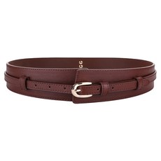 LIKEHOUSE 女款 真皮牛皮/兩用針扣腰封/腰帶/皮帶 LL108