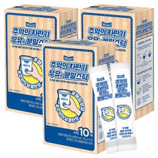 매일우유 추억의 자판기 우유맛 분말 스틱, 20g, 10개입, 3개