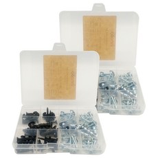Innotime 石膏螺絲 單刃 雙刃 白色4種 + 黑色4種 + 鑽孔壁虎 銀色 + 黑色 1045, 2套
