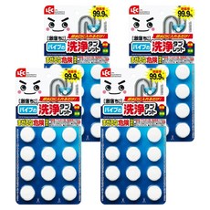 LEC 激落君 排水孔水管用清潔錠, 4.5g, 12顆, 4組