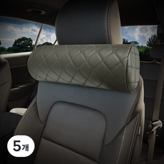 아이빌 차량용 원통형 목쿠션, 토프, 5개