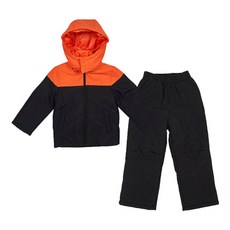 F-leader 兒童雙層格紋滑雪服上下套裝