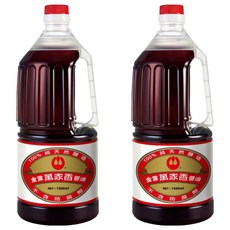 萬家香 金露醬油 100%純天然釀造, 1.5L, 2瓶