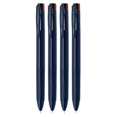 ZEBRA 斑馬牌 SARASA 斑馬夾3色筆0.5mm, 深藍, 4個