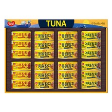 DONGWON 東遠 綜合鮪魚罐頭禮盒組 O-30號+禮品袋, 1組