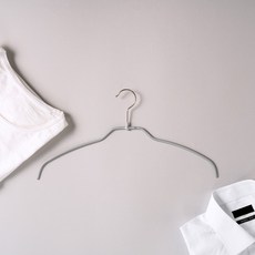 MAWA Silhouette Light防滑衣架 42FT, 4個, 銀