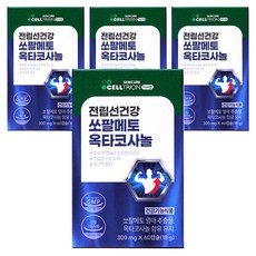 이너랩 전립선건강 쏘팔메토 옥타코사놀 18g, 4개, 60정