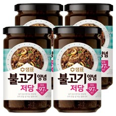 Sempio 膳府 低糖韓式烤肉醬, 430g, 4個