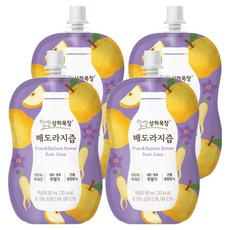 상하목장 배도라지즙, 90ml, 4개