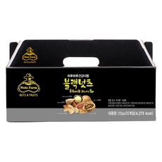 넛츠팜 하루하루 건강더함 블랙넛츠 견과 세트, 25g, 25개