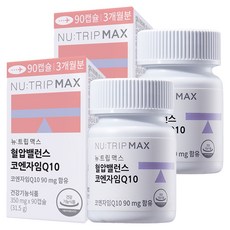Nu-Trip 輔酶Q10膠囊 350mg, 90顆, 2個