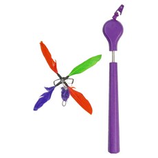 JACKSON GALAXY 管教惡貓傑克森 Air Prey 空中獵物逗貓棒，伸縮長度32吋, 蜻蜓, 1個