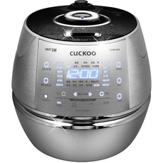 cuckoo 10人份IH壓力電子鍋, CRP-CHXB105FS, 銀色