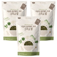 Saenggran 菠菜小球藻豆腐和米飯 Furikake, 70g, 3個