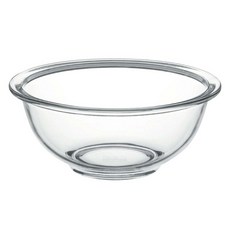 iwaki 玻璃調理碗 日本耐熱認證 適用微波爐 拌沙拉/醃肉/隔水加熱, 調理碗, 1個