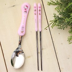 LILFANT Hello Kitty餐具組, 粉色, 1組