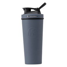 메탈쉐이크코리아 대용량 스테인리스 프로틴쉐이커통, 블루그레이, 900ml, 1개