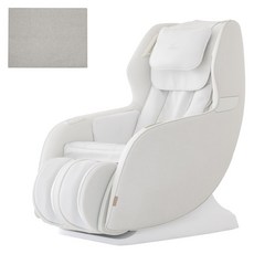 리쏘 벨라3 안마의자 + 전용 러그 세트 방문설치, LSB-2900, 화이트 + 그레이