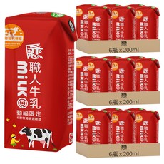 戀 職人牛乳保久乳, 18瓶, 200ml