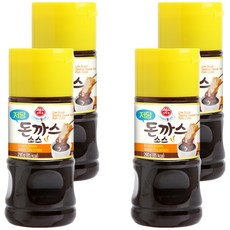 OTTOGI 不倒翁 低糖炸豬排醬, 4瓶, 290g