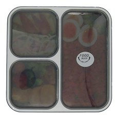 CB JAPAN FOODMAN輕薄餐盒 - 800ml - 黑色, 1個