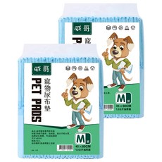VIGO 威哥 寵物尿布墊 加厚款 1.5kg, 50片, 2包
