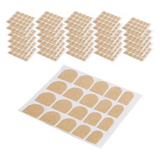 手工美甲片雙面膠帶貼紙, 單一顏色, 50個