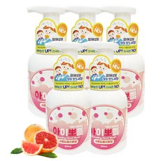 아이뽀들 포밍 핸드워시 본품 5p, 자몽향, 300ml, 5개