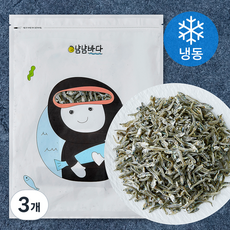 냠냠바다 만능 멸치 볶음조림용 (냉동), 3개, 200g